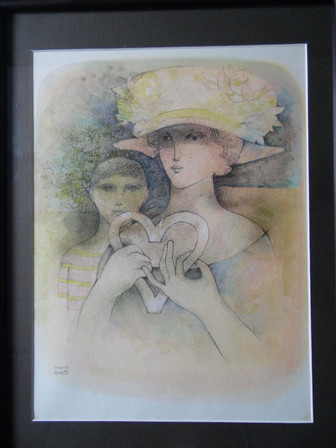 Ritratto donna bambino - ritratto, e