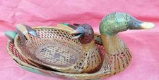 Set coppia cestini paglia - coppia,