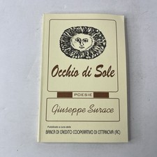 LIBRO OCCHIO DI SOLE POESIE DI