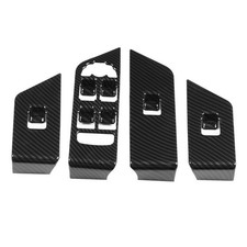 ɪ 4Pcs Carbon Fiber Window