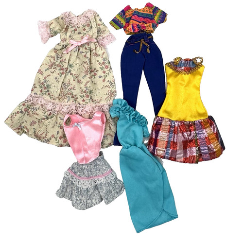 Lotto abiti barbie vintage - lotto,