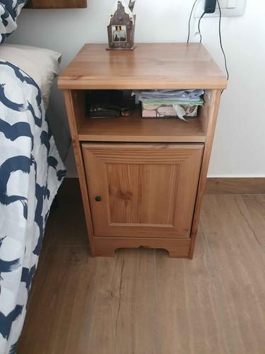 Comodino legno ikea - in,