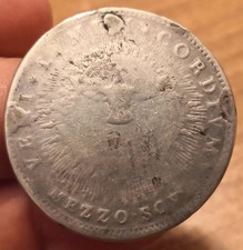 Half Shield Coin 1774, Papal