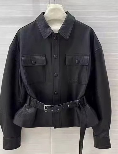 Giacca corta pelle - in,