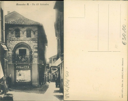 Moncalvo via settembre - via,
