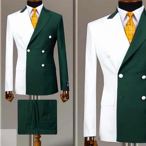 Tuta uomo moda - colore, scontro