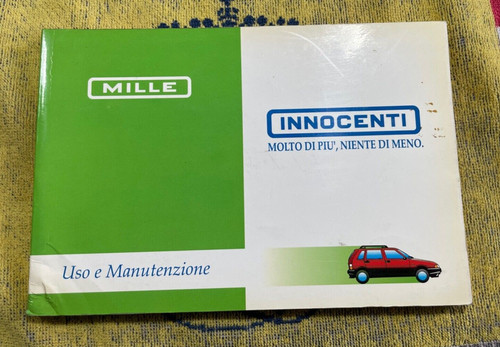 Libretto uso manutenzione - e,