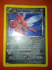 Pokemon Card Dark Scizor Neo Destiny Holo 9/105 Ita Rara Played