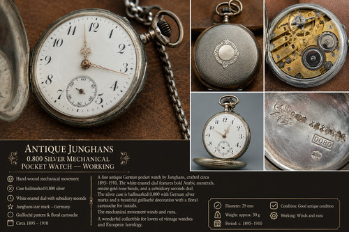 Antico orologio tasca - antico, da