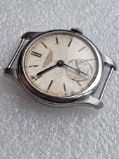 30s Longines Military Watch Ansa Fissa Staybrite Swiss Cal: 12.68 C