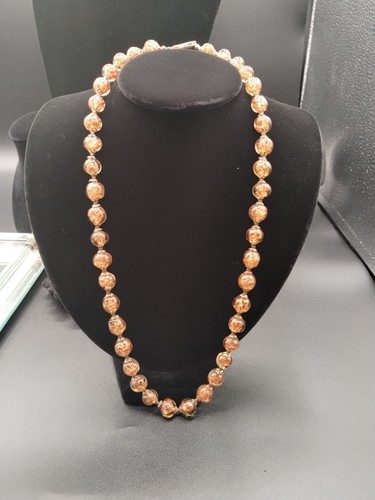 Collana perle vetro - in,