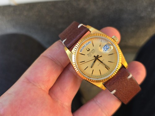 Bulova super seville day date - bulova,