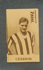 Figurina Calcio Anteguerra CESARINI Juventus ZAINI 1934