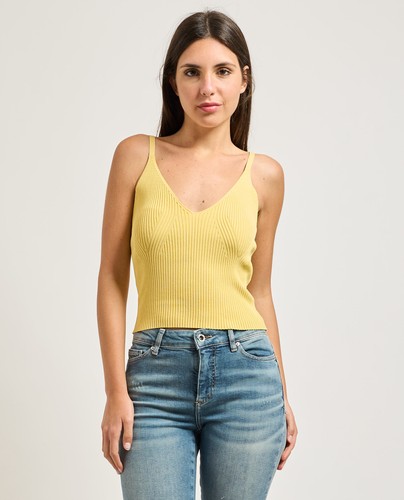 Top armani exchange dal taglio - top,