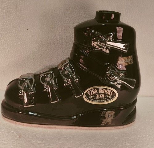 Bottiglia vintage ezra brooks - bottiglia,