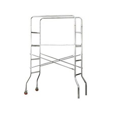 Trabattello Acciaio con Ruote