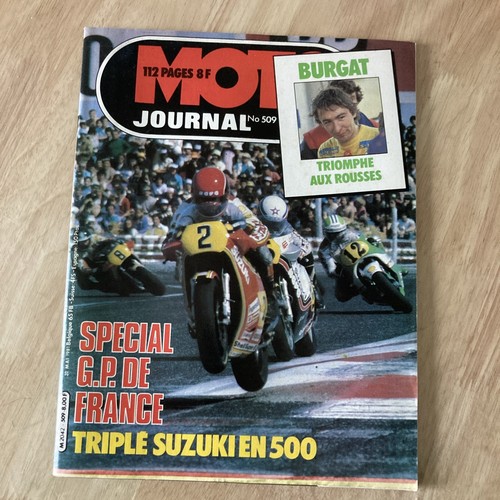 Moto journal 509 1981 - journal, n°