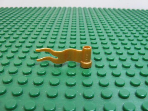 Lego bandiera oro perla - bandiera, x
