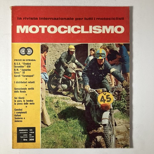 Rivista motociclismo novembre - motociclismo,