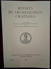 RIVISTA ARCHEOLOGIA CRISTIANA