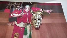 Maschera Giapponese Hannya ciondolo in Argento 925-produzione artigiana