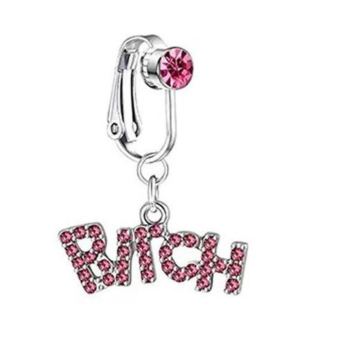 Piercing ombelico pancia - , finto