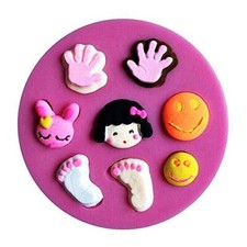 Stampo Silicone Piedi Facce e