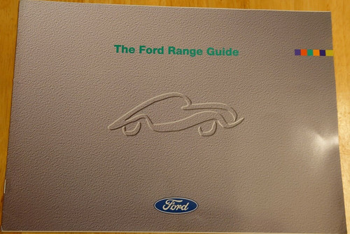 Brochure ford range 1994 inc - ford,