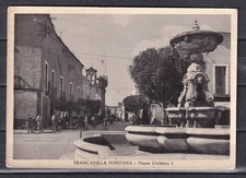 CARTOLINA FRANCAVILLA FONTANA -Piazza Umberto I..viaggiata