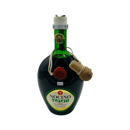 Vintage bottle toschi nocino - vintage,