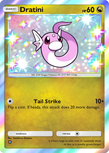 Digital dratini shiny - dratini, rare