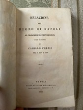 Libro del 1839 Relazione del