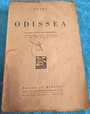 odissea omero, ed. Barion