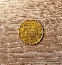 MONETA DA 20 centesimi 1999