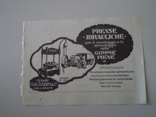 Advertising pubblicità 1925 - advertising,