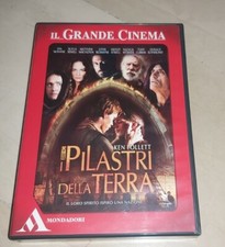 4 DVD I PILASTRI DELLA TERRA DI KEN FOLLETT SERIE COMPLETA 