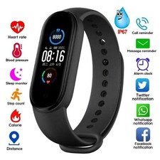 OROLOGIO SMARTWATCH M5 SMART BAND FITNESS TRACKER SPORT CARDIOFREQUENZIMETRO