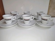 Torrisi set 6 tazzine da caffè nuove con scatola 