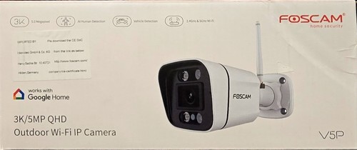 Foscam 5mp dual - dual, ip