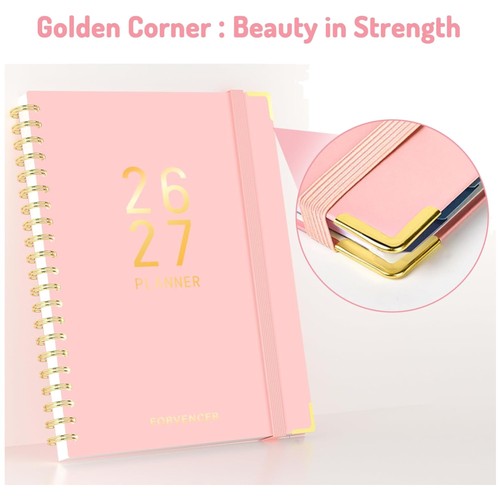Planner marmo rosa x - marmo, 8,5"
