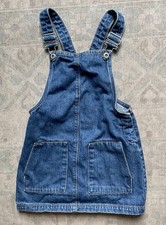 Salopette da bambina Okaidi in denim taglia 5 | 110 cm