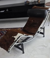 80s corbusier chaise lounge - le,