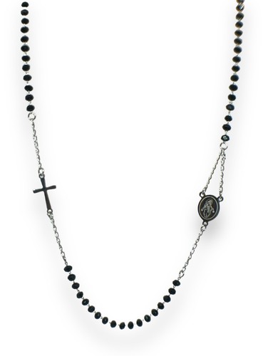 Collana rosario donna uomo - donna,