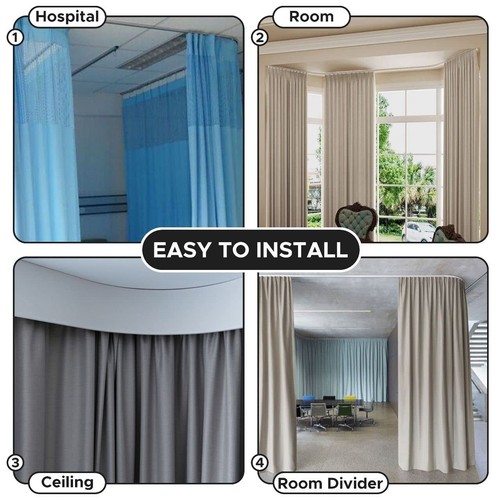 Binario flessibile per - , tenda