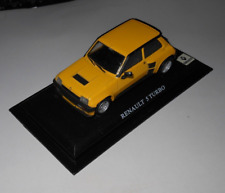 MODELLO AUTO DIE CAST DEL PRADO SCALA 1/43 RENAULT 5 TURBO GIALLO