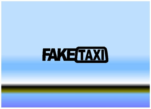 Fake taxi car - pack), auto