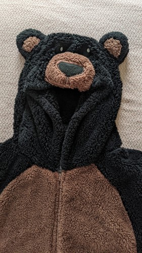 Costume orso nero - costume, adulto