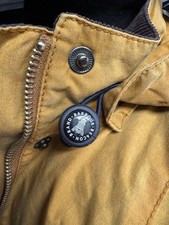 Barbour South Shields Godrevy Woman’s Rare Wax Jacket siz.8 moustard Color AK263