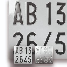 REPLICA TARGA MOTO ITALIANA DAL 85 AL 97 RILIEVO ART.102 D.LGS285/92