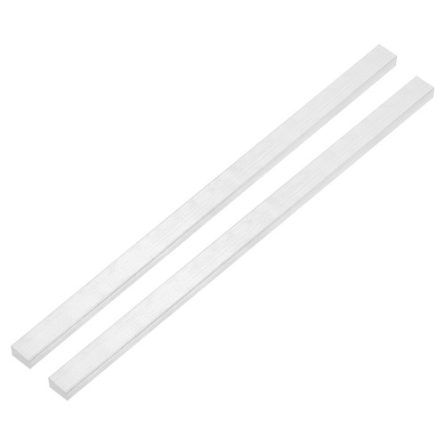 2pcs barra piatta - piatta, alluminio